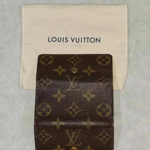 EUC LOUIS VUITTON 4 KEYHOLDER POUCH / WALLET WITH DUST BAG DATE CODE FL0095 - Picture 5 of 9